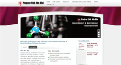 Desktop Screenshot of progenelink.com